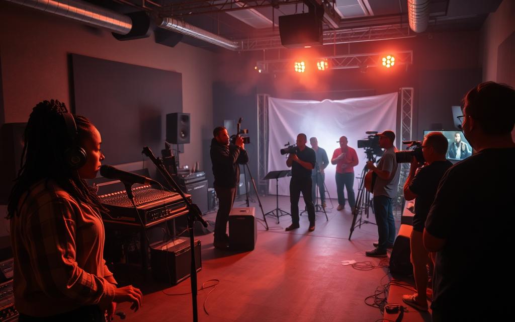 Rap Shit production behind the scenes