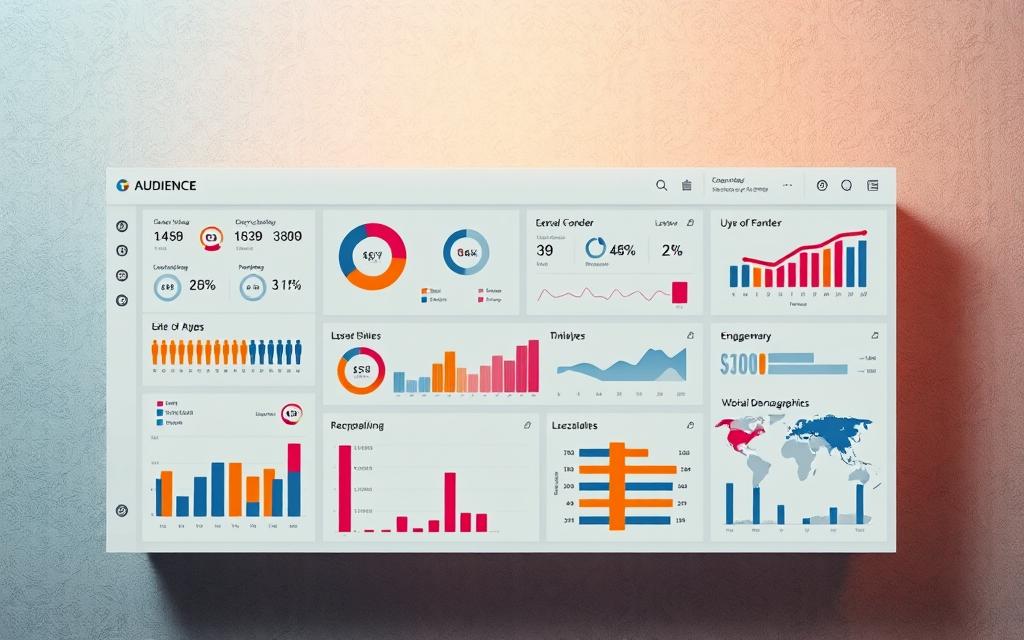 audience demographics visualisation