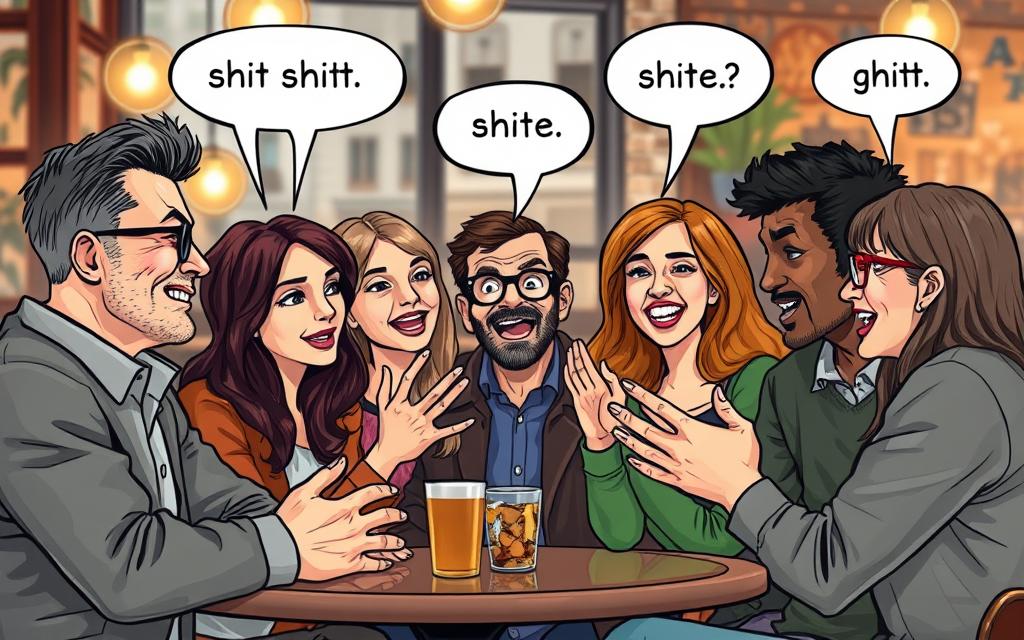 how to use shite in conversation