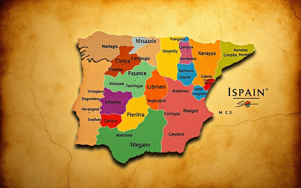 regional spanish differences map