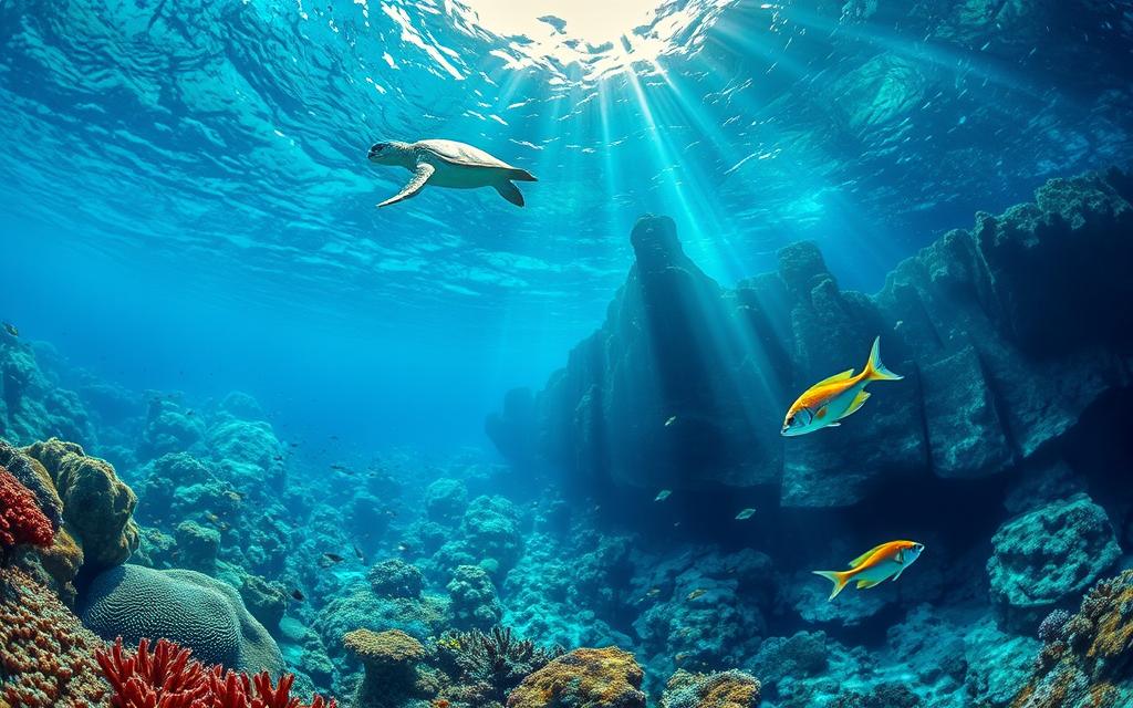 underwater geological formations marine biology